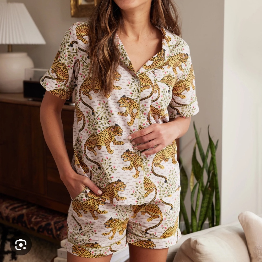Printfresh Bagheera Blush Pajama Set